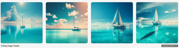 Images generated by Midjourney and DALL E following negative prompt instructions
